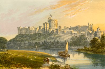 Windsor Castle by Alexander Francis Lydon